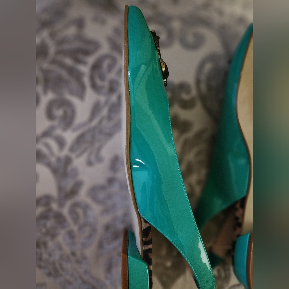 New Authentic Roberto Cavalli Slingback Shoes - Picture 7 of 9